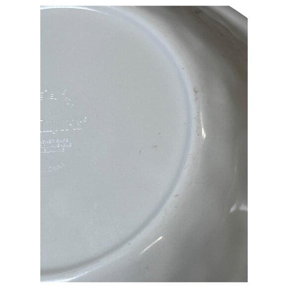 Four Pier 1 Imports Melamine 7.5” Royal Regal Trellis Cereal Bowls - Picture 12 of 13